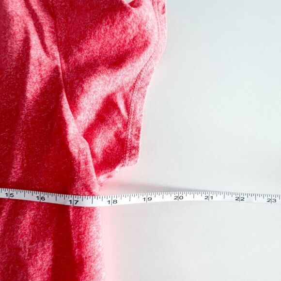 Bench Womens Shirt Blouse Top Short Sleeve Workout Fitness Active Red Large - Picture 6 of 6